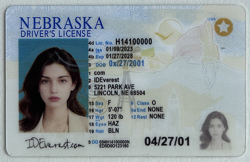 Nebraska Fake ID